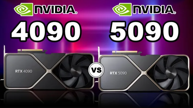 Nvidia GeForce RTX 5090 vs RTX 4090