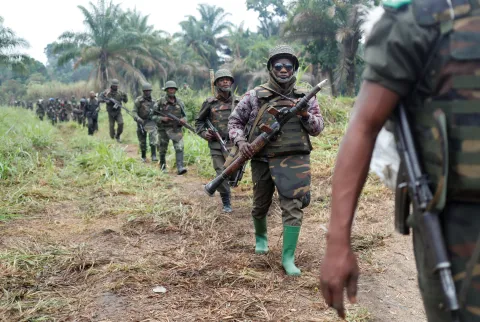 fighting between M23 rebels and Congolese armed forces