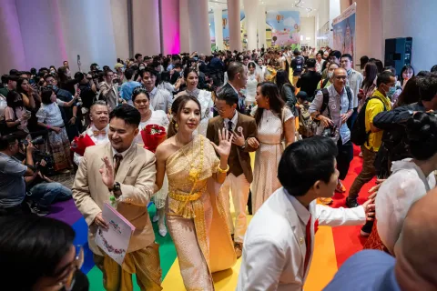 Thailand Celebrates New Same-Sex Marriage Law 